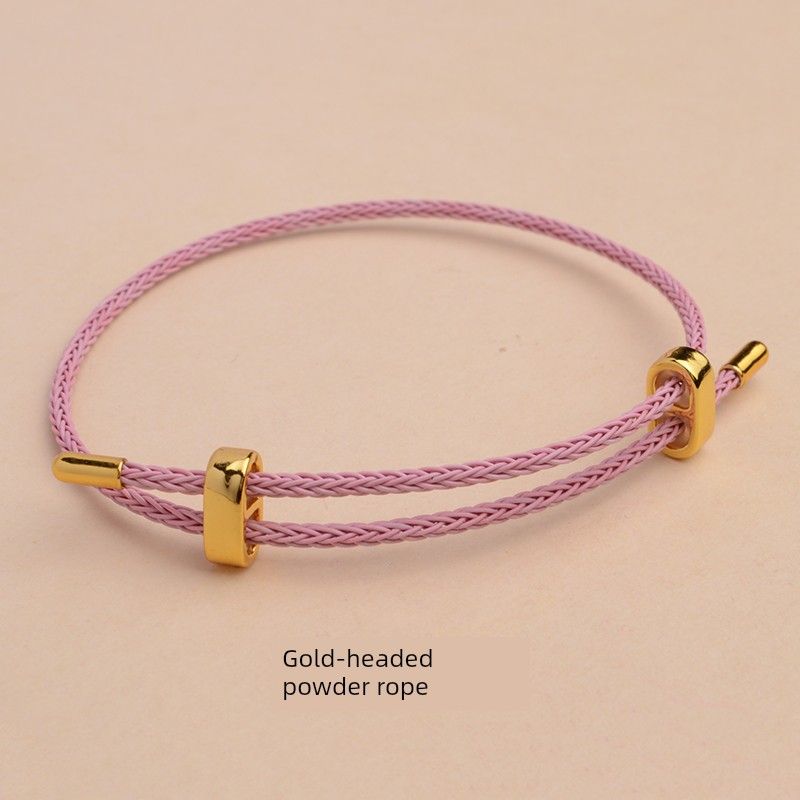 Водонепроницаемый тонкий стальной трос 1,5 мм, носимый 3D, из твердого золота, ремешок для переноски, кожаный шнур 3 мм, ювелирный браслет, регулируемый, бусины на удачу 2mm adjustable steel wire hand rope pink
Водонепроницаемый тонкий стальной трос 1,5 мм, носимый 3D, из твердого золота, ремешок для переноски, кожаный шнур 3 мм, ювелирный браслет, регулируемый, бусины на удачу 2mm adjustable steel wire hand rope pink