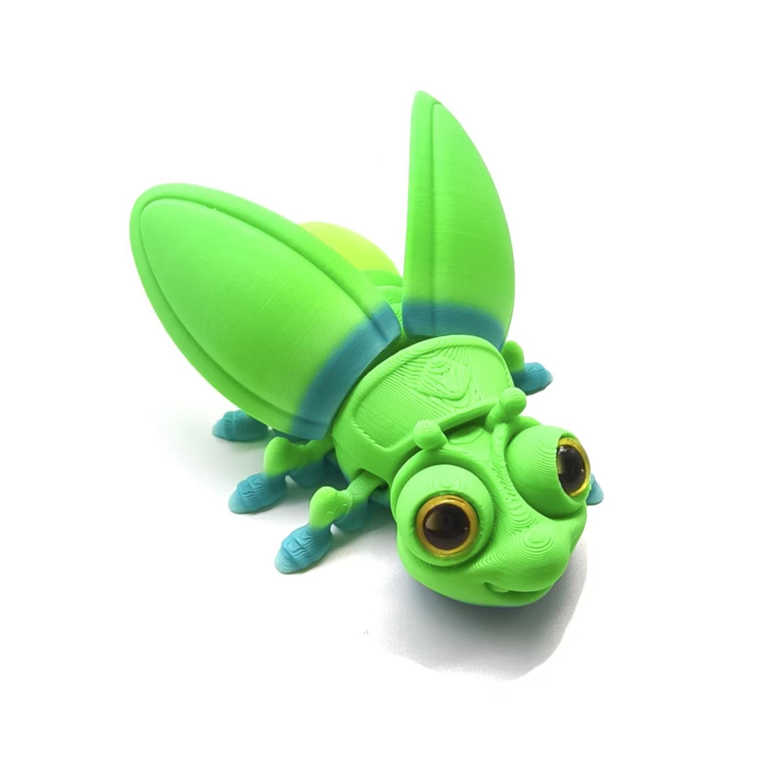 3D Printed Light-Up Magnetic Insect Decompression Toy, Decorative Craft Ornament, Glow-in-the-dark Desktop Decoration One Size
3D Printed Light-Up Magnetic Insect Decompression Toy, Decorative Craft Ornament, Glow-in-the-dark Desktop Decoration One Size