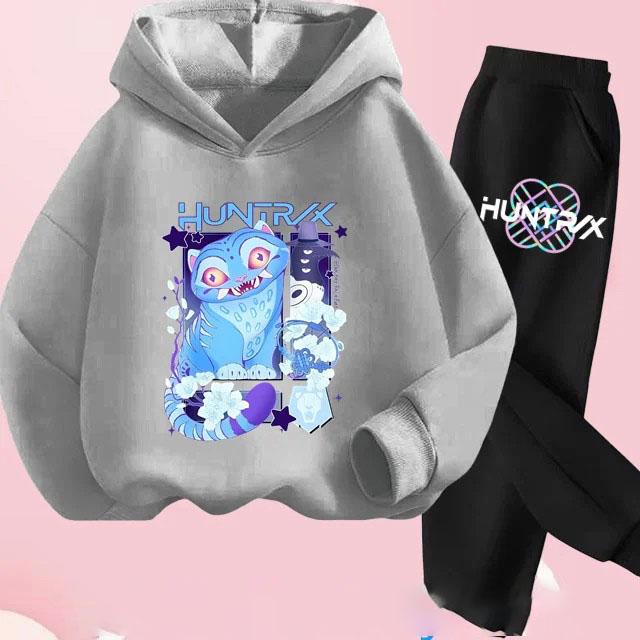 Kid K-Pop Demon Hunters Hooded Suit Toddler Girl Clothes KPop Demon Hunters Hoodie Set Girls Fashion Casual Sweatshirt New Movie 170cm
Kid K-Pop Demon Hunters Hooded Suit Toddler Girl Clothes KPop Demon Hunters Hoodie Set Girls Fashion Casual Sweatshirt New Movie 170cm