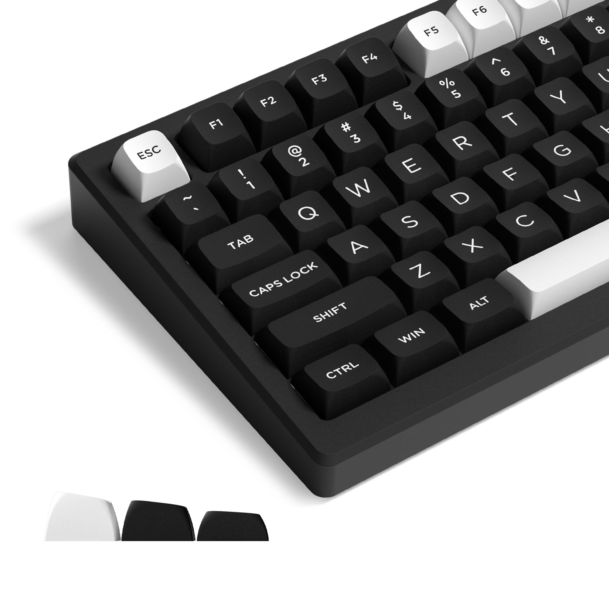 187 Key Keycap XVX Double Shot PBT Keycap Cherry MX Gateron Switch Mechanical Keyboard 60%65%70%100% (Black & White)
187 Key Keycap XVX Double Shot PBT Keycap Cherry MX Gateron Switch Mechanical Keyboard 60%65%70%100% (Black & White)