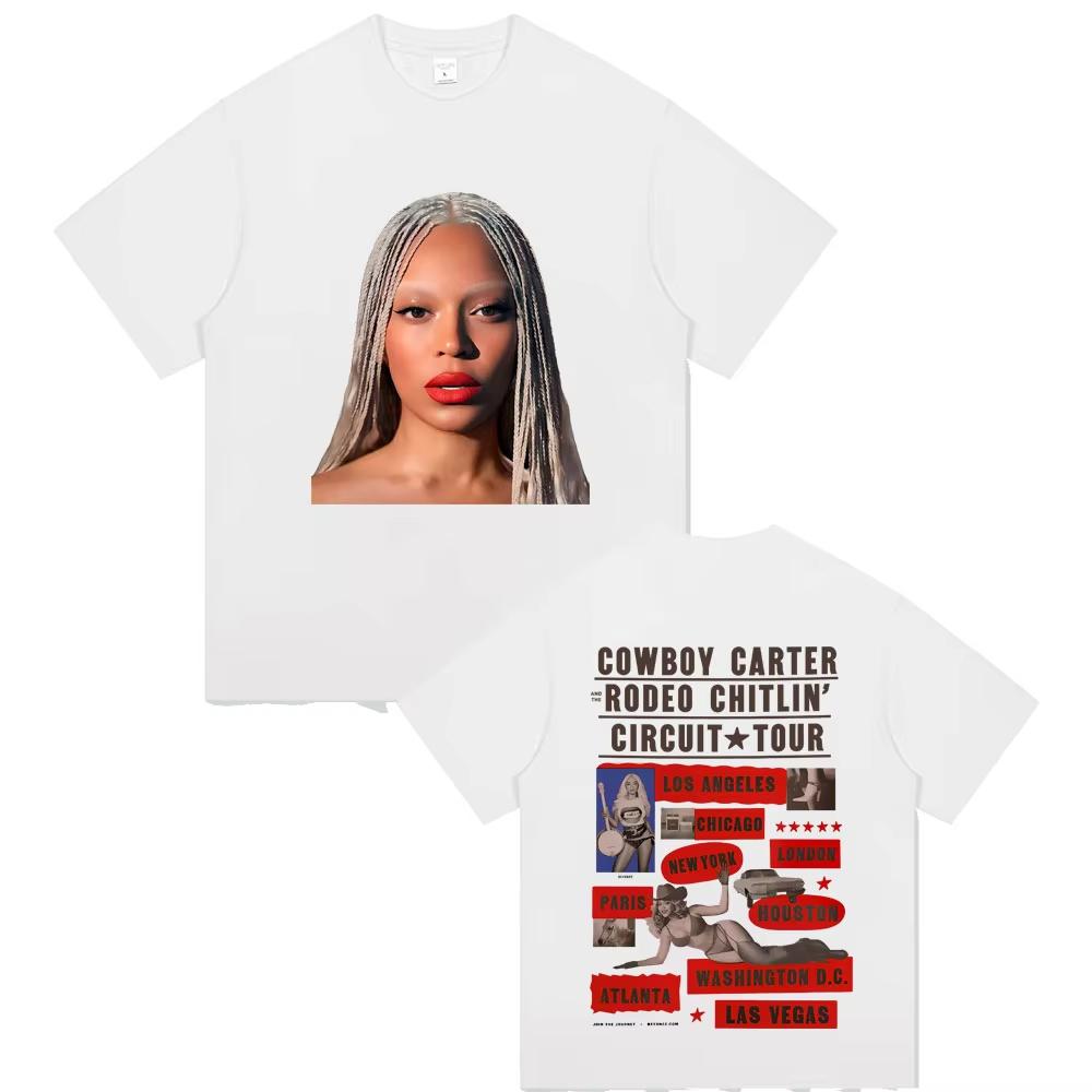 Beyonce Cowboy Carter New Album Graphic Tshirt Male Fashion Oversized Streetwear Unisex Women Casual Pure Cotton Short Sleeve Tees S
Beyonce Cowboy Carter New Album Graphic Tshirt Male Fashion Oversized Streetwear Unisex Women Casual Pure Cotton Short Sleeve Tees S