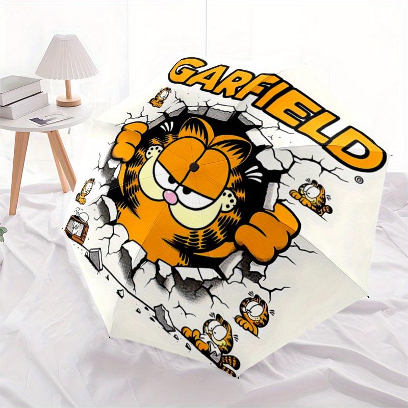 1pc Garfield Automatic Opening/Closing Umbrella - Portable 3-Fold Design, 8-Bone Iron Frame Outdoor Umbrella - Ideal Gift for Fans, Travelers, Da
1pc Garfield Automatic Opening/Closing Umbrella - Portable 3-Fold Design, 8-Bone Iron Frame Outdoor Umbrella - Ideal Gift for Fans, Travelers, Da
