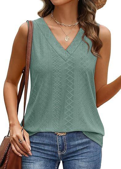 European Style Solid Color V-Neck Loose Fit Tank Women T-Shirt M темно-зелений колір
European Style Solid Color V-Neck Loose Fit Tank Women T-Shirt M темно-зелений колір