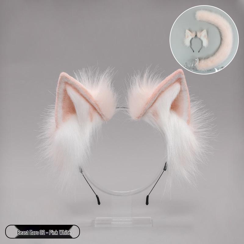 Handmade Colorful Plush Realistic Animal Cat Ears Headband - Cute Cosplay Hair Accessory
Handmade Colorful Plush Realistic Animal Cat Ears Headband - Cute Cosplay Hair Accessory