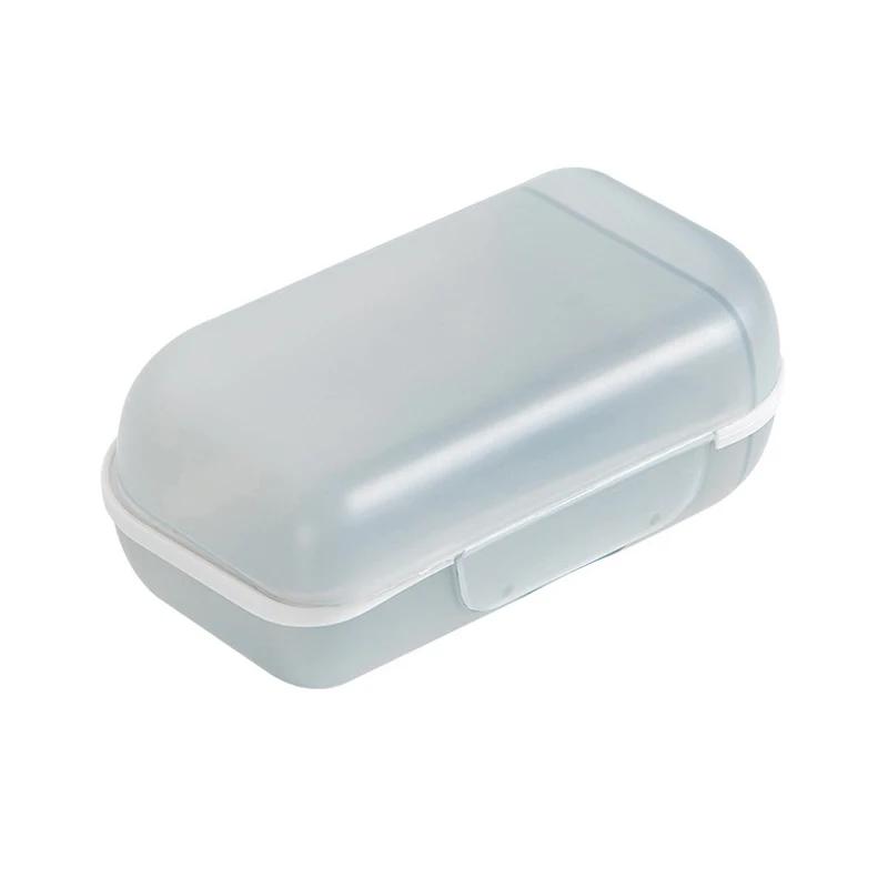 Портативна мильниця з 2 відділеннями та кришкою Овальна мильниця Герметична Водонепроникна Тримач для мила для ванної кімнати Контейнер для зберігання Мильниця світло-сірий колір
Портативна мильниця з 2 відділеннями та кришкою Овальна мильниця Герметична Водонепроникна Тримач для мила для ванної кімнати Контейнер для зберігання Мильниця світло-сірий колір