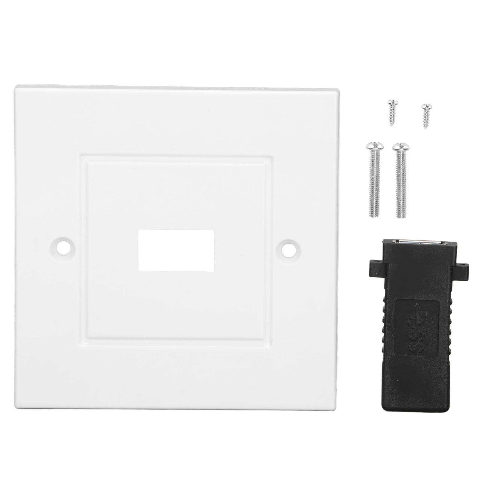 USB 3.0 Outlet Wall Plate Високошвидкісна розетка для заряджання Лицьова панель для домашнього офісу готелю
USB 3.0 Outlet Wall Plate Високошвидкісна розетка для заряджання Лицьова панель для домашнього офісу готелю