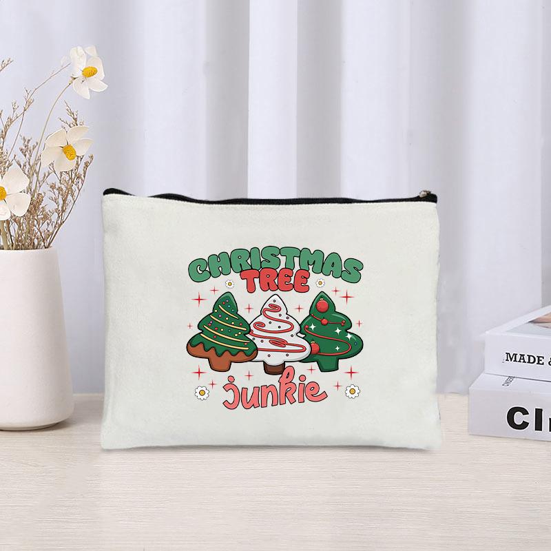 Merry Christmas Gingerbread Man Print Canvas Cosmetic Bag Travel Storage Lipstick Pouch Zipper Pencil Case Makeup Bags Xmas Gift
Merry Christmas Gingerbread Man Print Canvas Cosmetic Bag Travel Storage Lipstick Pouch Zipper Pencil Case Makeup Bags Xmas Gift