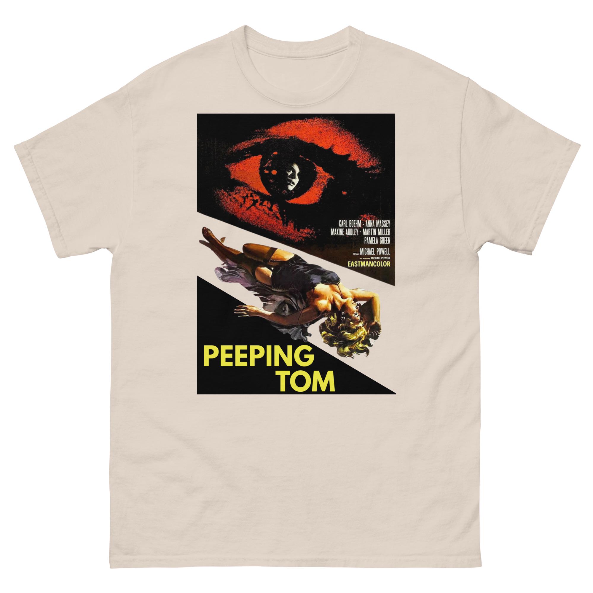Voyeur Tshirt A Retro 1960s Horror Movie Tshirt A Musthave Classic Movie Pattern Top for British Cult Thriller Fans S
Voyeur Tshirt A Retro 1960s Horror Movie Tshirt A Musthave Classic Movie Pattern Top for British Cult Thriller Fans S