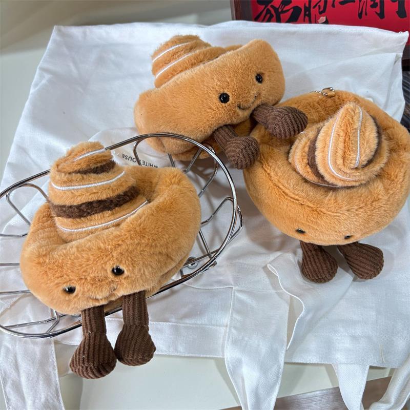 Cute Funny Cinnamon Roll Plush Doll Stuffed Toys Keychain Backpack Pendants Bag Hanging Couple Ornaments Gifts Food Shop Decor one size
Cute Funny Cinnamon Roll Plush Doll Stuffed Toys Keychain Backpack Pendants Bag Hanging Couple Ornaments Gifts Food Shop Decor one size