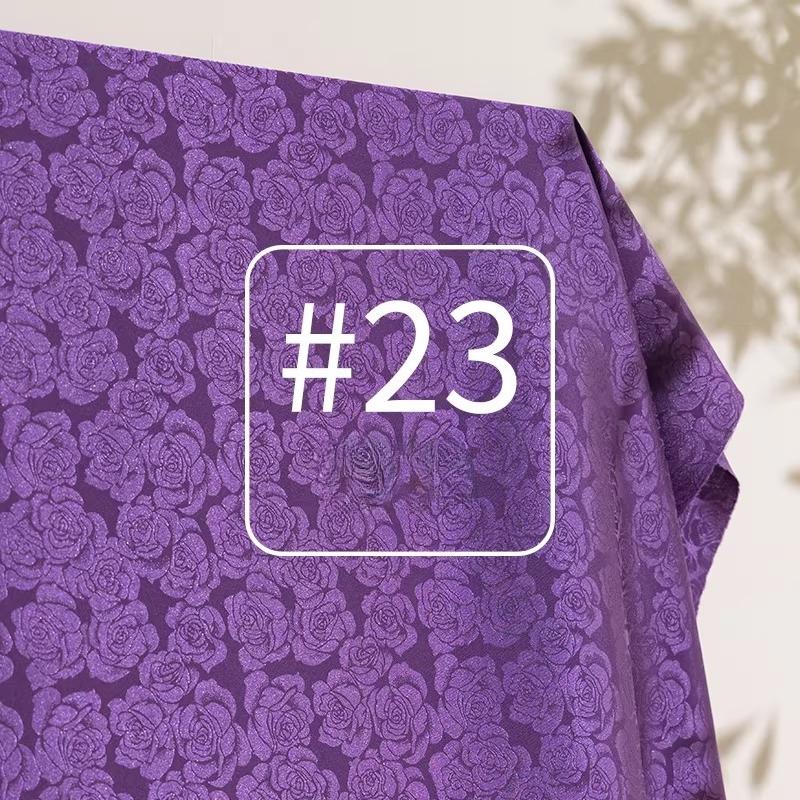 Multi-Color Rose Jacquard Imitation Acetate Fabric Light Smooth for Sewing Women s Blouse Dress Pants Clothing Designer Fabric 100x150cm
Multi-Color Rose Jacquard Imitation Acetate Fabric Light Smooth for Sewing Women s Blouse Dress Pants Clothing Designer Fabric 100x150cm