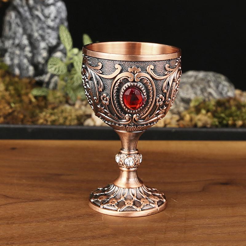Hot 1pc Timeless Embossed Metal Chalice Goblet Vintage Wine Champagne Liqueur Cup Perfect For Bars Restaurants Home Decor
Hot 1pc Timeless Embossed Metal Chalice Goblet Vintage Wine Champagne Liqueur Cup Perfect For Bars Restaurants Home Decor