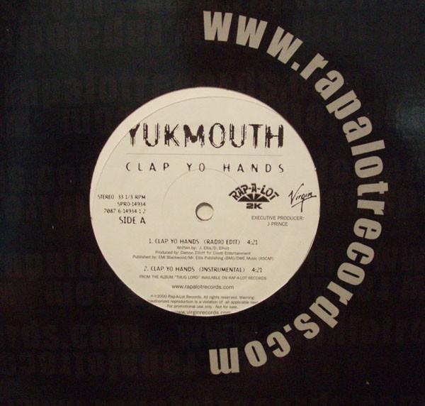 12inch Record YUKMOUTH - Clap Yo Hands / Ooh! Ooh! SPRO14934,70876 Rap-A-Lot 2K, V 2000 US Rap & Hip-Hop/R&B Used
12inch Record YUKMOUTH - Clap Yo Hands / Ooh! Ooh! SPRO14934,70876 Rap-A-Lot 2K, V 2000 US Rap & Hip-Hop/R&B Used