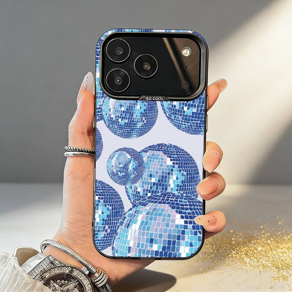 Чехол для телефона D-Disco Ball Art для iPhone17 16 15 14 13 12 Pro Max Серый Черный Матовый Лазерный Металлик Аврора Funda iPhone16promax
Чехол для телефона D-Disco Ball Art для iPhone17 16 15 14 13 12 Pro Max Серый Черный Матовый Лазерный Металлик Аврора Funda iPhone16promax