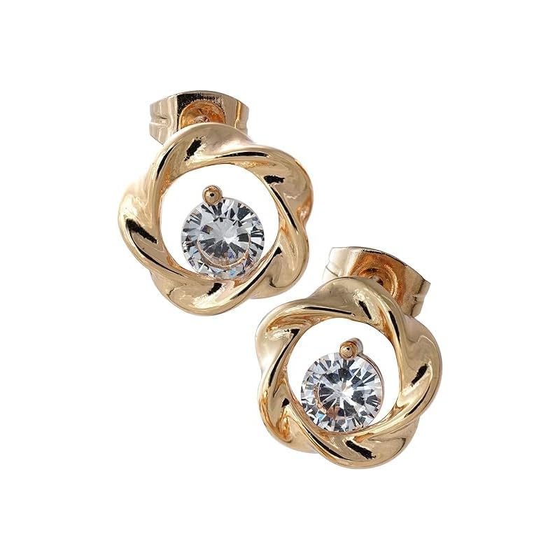 Elena flower earrings ladies 18k gold RGP Compatible with metal allergies one grain crystal pink gold simple Popularity birthday present Comes with
Elena flower earrings ladies 18k gold RGP Compatible with metal allergies one grain crystal pink gold simple Popularity birthday present Comes with