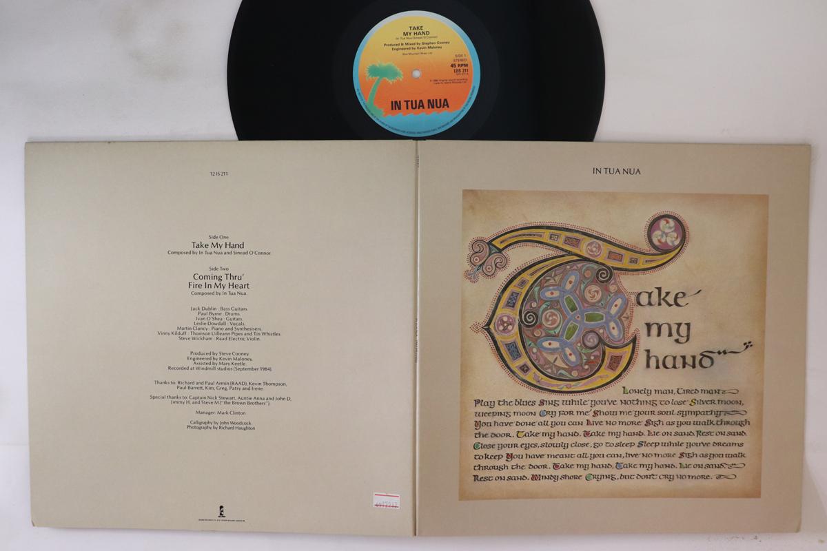 12inch Record IN TUA NUA Take My Hand Coming Thru Fire 12IS211 ISLAND 1984 UK Rock Used
12inch Record IN TUA NUA Take My Hand Coming Thru Fire 12IS211 ISLAND 1984 UK Rock Used