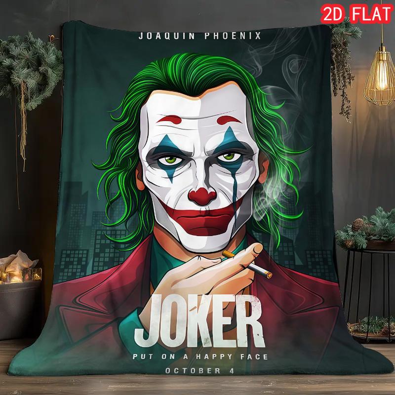 Joker Cool Pattern Fleece Blanket Lightweight Soft Durable Blanket for Bed Sofa Teens Adults Home Decor 75x90cm
Joker Cool Pattern Fleece Blanket Lightweight Soft Durable Blanket for Bed Sofa Teens Adults Home Decor 75x90cm