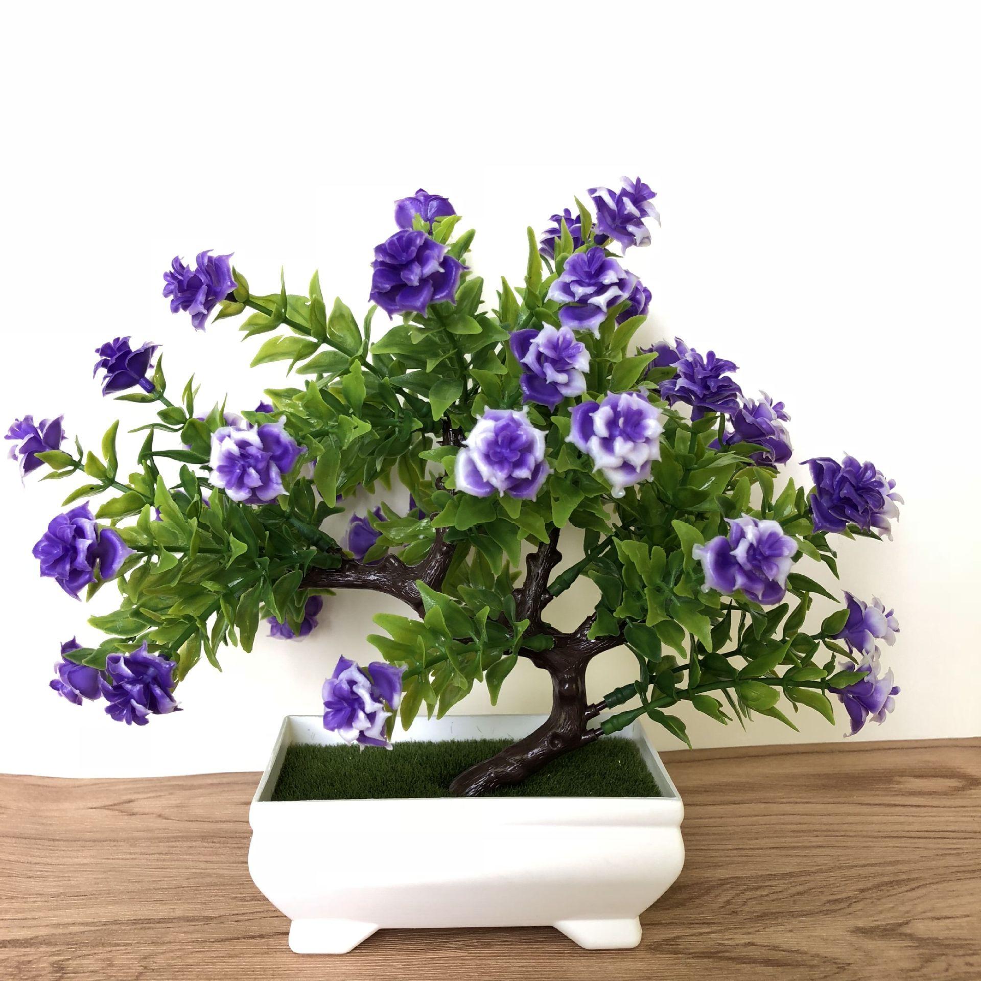 Artificial Plants Pine Bonsai Tree Pot Plants Fake Flowers Potted Ornaments for Office Home Decor Simulated Potted Garden Decor фіолетовий
Artificial Plants Pine Bonsai Tree Pot Plants Fake Flowers Potted Ornaments for Office Home Decor Simulated Potted Garden Decor фіолетовий