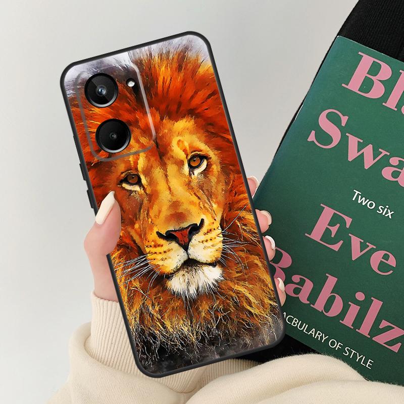 Lion Head For Realme 11 10 9 12 Pro Plus GT Neo 6 5 C21Y C25s C30 C31 C33 C35 C51 C53 C55 C67 Case Realme GT5 Pro
Lion Head For Realme 11 10 9 12 Pro Plus GT Neo 6 5 C21Y C25s C30 C31 C33 C35 C51 C53 C55 C67 Case Realme GT5 Pro