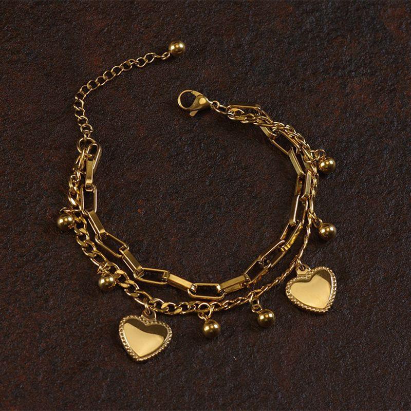 Women s Fashion Trend Multi layered Steel Ball Bean Love Bracelet Travel, Date, Banquet, Party, Festival Dressing Gifts золотий
Women s Fashion Trend Multi layered Steel Ball Bean Love Bracelet Travel, Date, Banquet, Party, Festival Dressing Gifts золотий