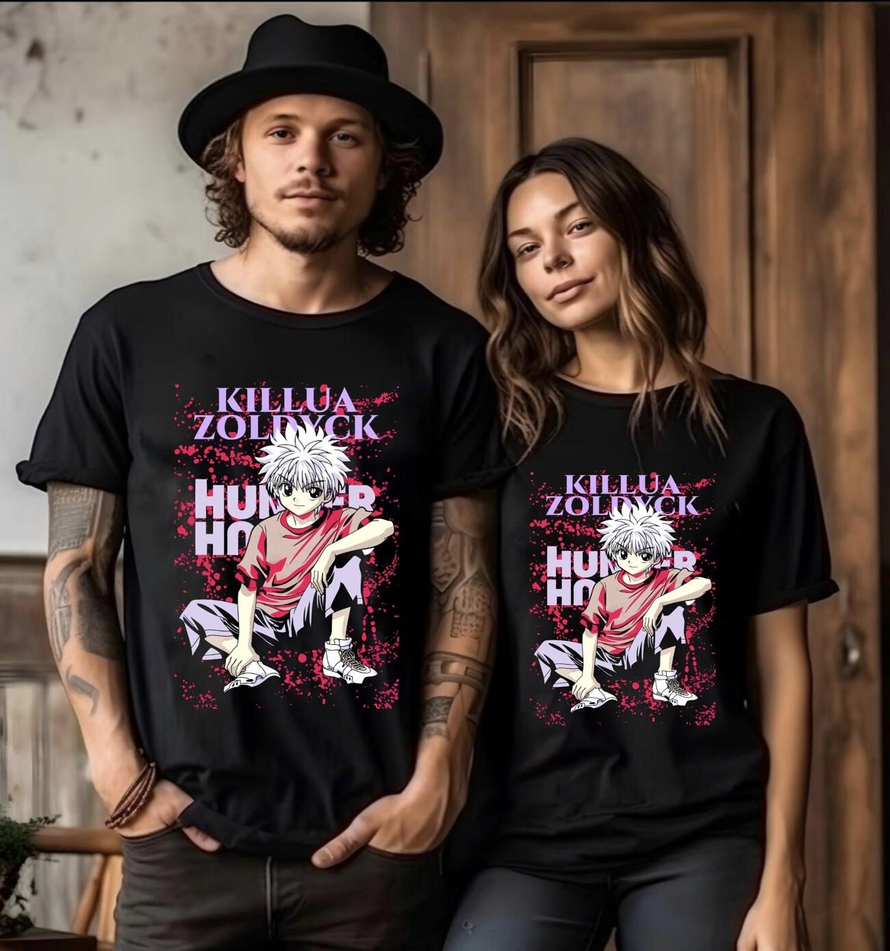 Hisoka Shirt Hunter X Hunter Manga Strip HXH Anime Unisex Tshirt T-Shirt Mens Womens Tees Top Tee L
Hisoka Shirt Hunter X Hunter Manga Strip HXH Anime Unisex Tshirt T-Shirt Mens Womens Tees Top Tee L