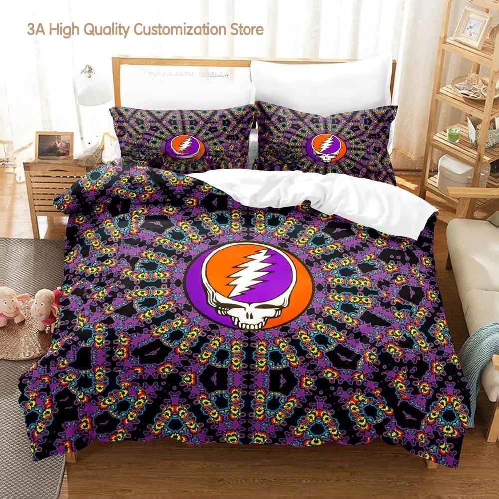 Comforter Skull Grateful Dead Bedding Set Single Twin Full Queen King Size Bed Set Aldult Boys Bedroom s Hip Hop Bed Comforter (quilt)-EU Single(135*200cm)3pcs
Comforter Skull Grateful Dead Bedding Set Single Twin Full Queen King Size Bed Set Aldult Boys Bedroom s Hip Hop Bed Comforter (quilt)-EU Single(135*200cm)3pcs