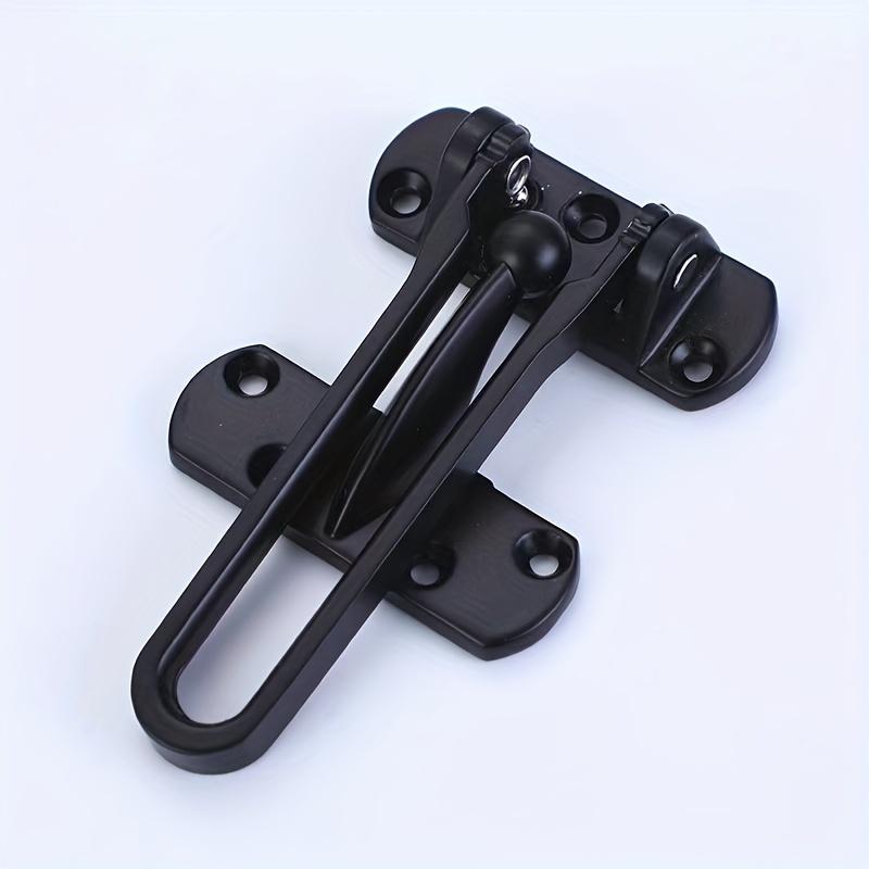 1PC solid thickened door security lock swing pole door lock for home/hotel/ reinforced door stop, anti-theft padlock door buckle чорний
1PC solid thickened door security lock swing pole door lock for home/hotel/ reinforced door stop, anti-theft padlock door buckle чорний