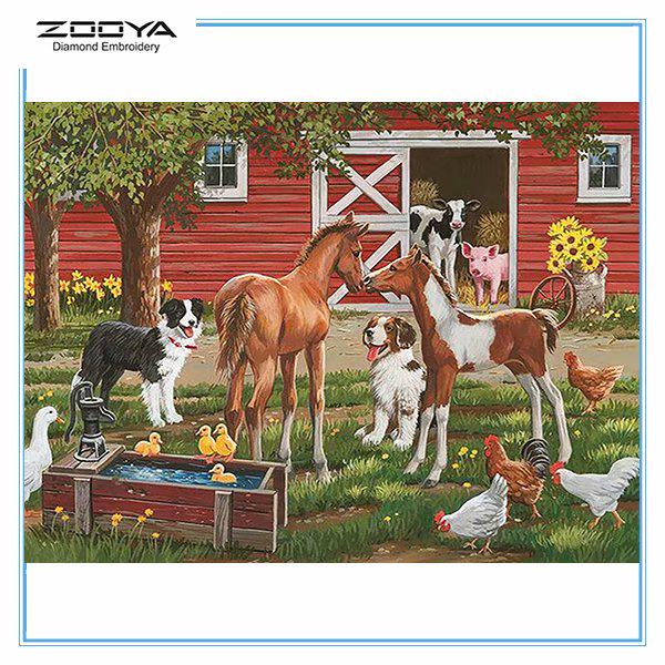 ZOOYA 3D Алмазная вышивка Картина Вышивка крестом Круглый горный хрусталь Картина Животное Лошадь
ZOOYA 3D Алмазная вышивка Картина Вышивка крестом Круглый горный хрусталь Картина Животное Лошадь
