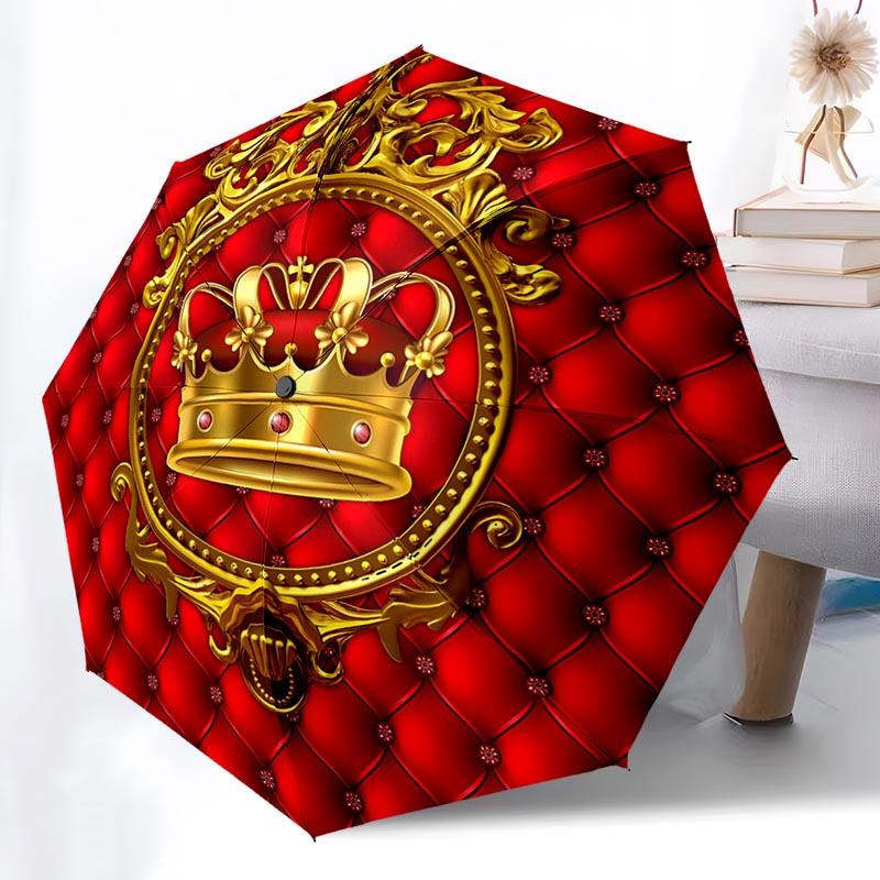 Noble Crown Folding Umbrella Fashion Auto-Open 8 Iron Ribs Plastic Handle Foldable Sunshade Perfect Christmas Gifts
Noble Crown Folding Umbrella Fashion Auto-Open 8 Iron Ribs Plastic Handle Foldable Sunshade Perfect Christmas Gifts