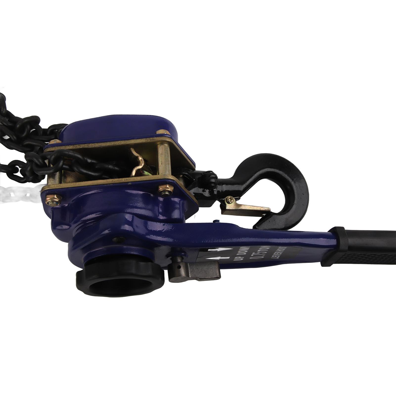 Рычажная цепная таль грузоподъемностью 0,75 т, 3 метра, ручная цепная таль, ручной подъемник для склада
Рычажная цепная таль грузоподъемностью 0,75 т, 3 метра, ручная цепная таль, ручной подъемник для склада