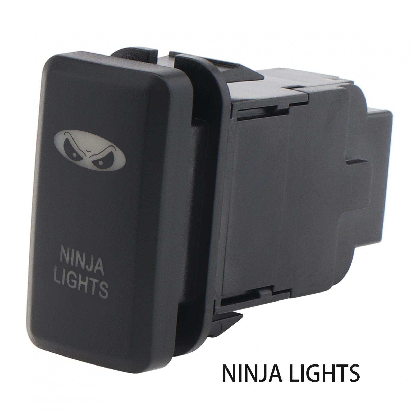 Кнопковий перемикач 12V ON / Off підходить для Toyota Hilux / Prado 120 з білим підсвічуванням Ninja Light
Кнопковий перемикач 12V ON / Off підходить для Toyota Hilux / Prado 120 з білим підсвічуванням Ninja Light