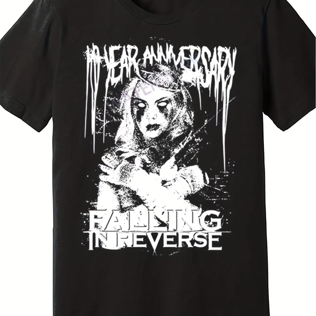 Reversing Trend 10th Anniversary T-shirt - From The Dark Place To Heaven Album Art Band Print Casual Music Lovers Clothing S
Reversing Trend 10th Anniversary T-shirt - From The Dark Place To Heaven Album Art Band Print Casual Music Lovers Clothing S