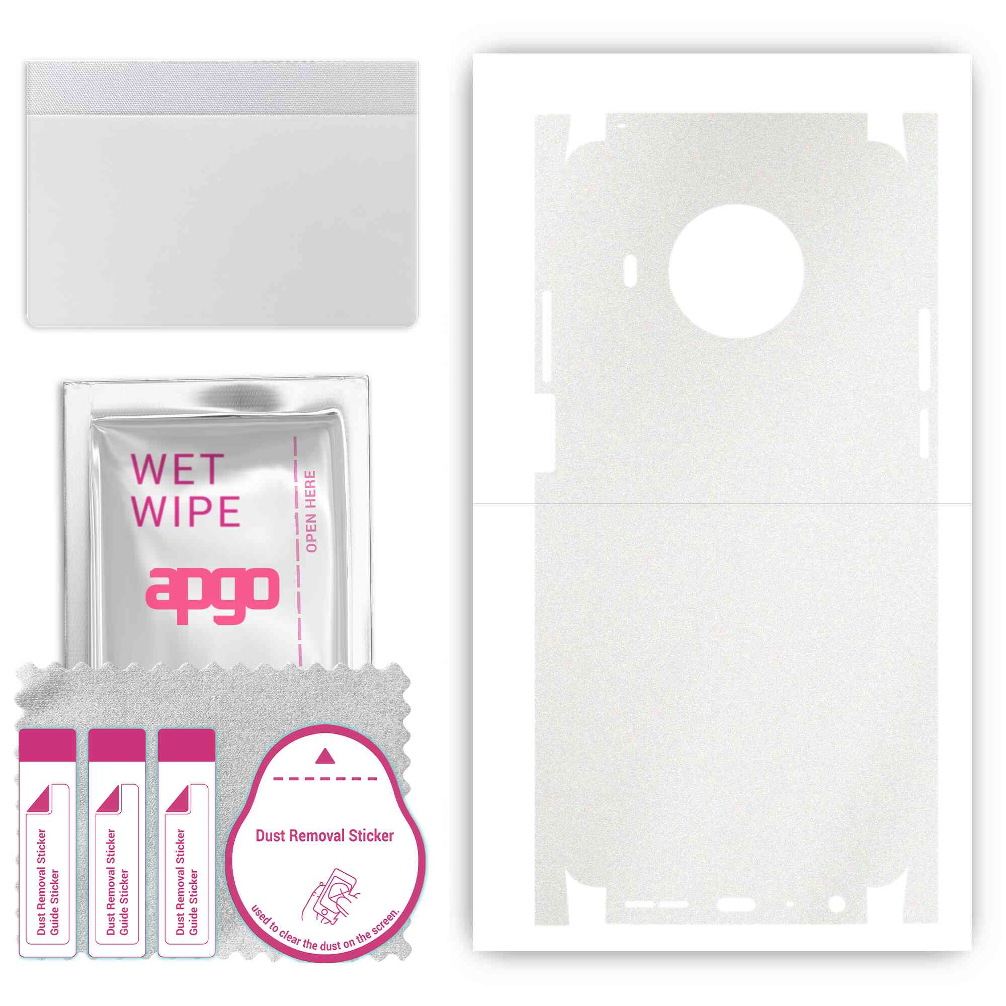 apgo Protective Skin Sticker for the back+sides compatible with Nokia X100, Full Wrap Film, Foil, Vinyl - Pattern Matte Transparent
apgo Protective Skin Sticker for the back+sides compatible with Nokia X100, Full Wrap Film, Foil, Vinyl - Pattern Matte Transparent