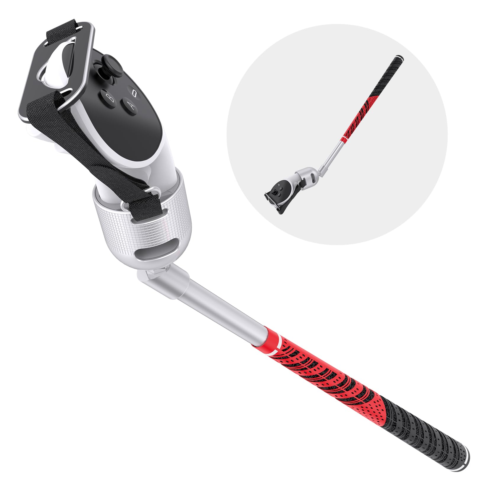DGPCT VR Golf Club Аксесуари Meta Quest 2/3 Правий контролер Tilt Up & Signal Безперешкодний Quest 3 VR Golf Club Handle Attachment
DGPCT VR Golf Club Аксесуари Meta Quest 2/3 Правий контролер Tilt Up & Signal Безперешкодний Quest 3 VR Golf Club Handle Attachment