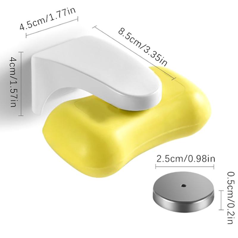 1Pc Magnetic Soap Holder,Wall-Mounted Self-Drainage Soap Box, Punch-Free Soap Holder, Drain Soap Holder, Bathroom Soap Box 1PCS
1Pc Magnetic Soap Holder,Wall-Mounted Self-Drainage Soap Box, Punch-Free Soap Holder, Drain Soap Holder, Bathroom Soap Box 1PCS