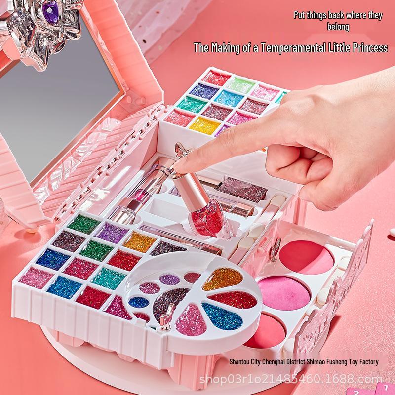 Children s Non-Toxic Pretend Makeup Set for Ages 5-6: Lipstick and Toy Cosmetics Box
Children s Non-Toxic Pretend Makeup Set for Ages 5-6: Lipstick and Toy Cosmetics Box