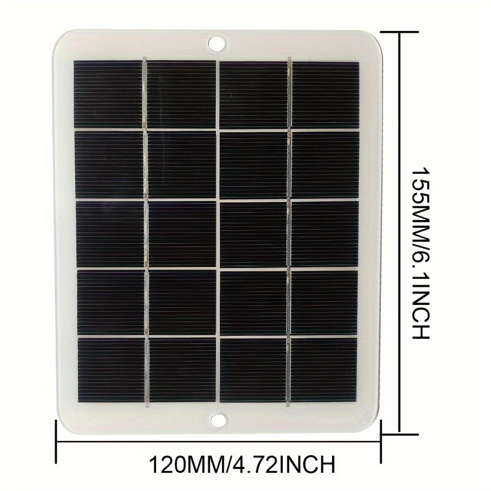 4W 5V Small Solar Panel with USB, DIY Monocrystalline Silicon Solar Cell, Waterproof Camping Power Bank
4W 5V Small Solar Panel with USB, DIY Monocrystalline Silicon Solar Cell, Waterproof Camping Power Bank