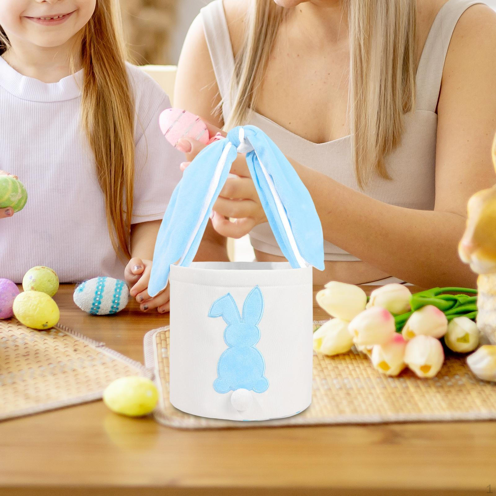 Easter Basket Reusable Long Ear for Worshiped Sweet Bags Bag Girls синій
Easter Basket Reusable Long Ear for Worshiped Sweet Bags Bag Girls синій
