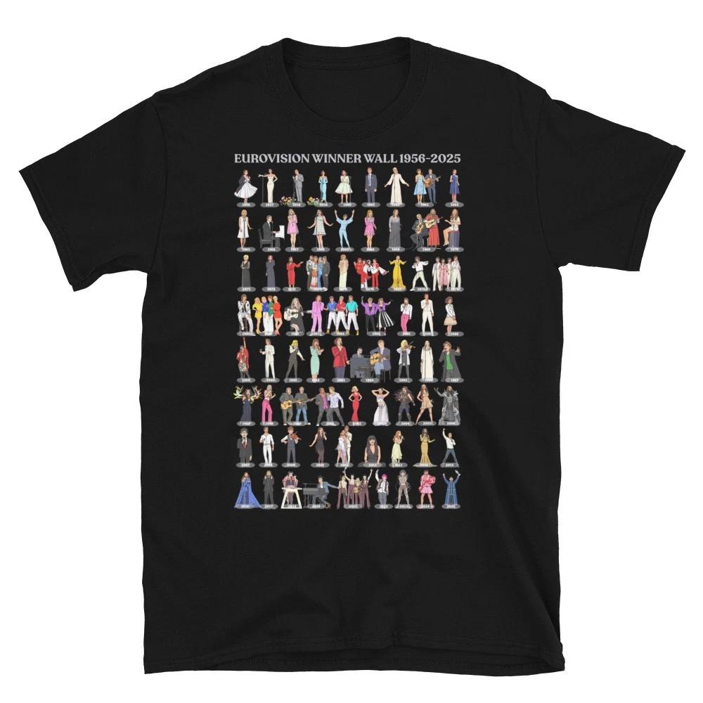 Eurovision Winner wall Unisex T-Shirt ESC Cartoon L
Eurovision Winner wall Unisex T-Shirt ESC Cartoon L