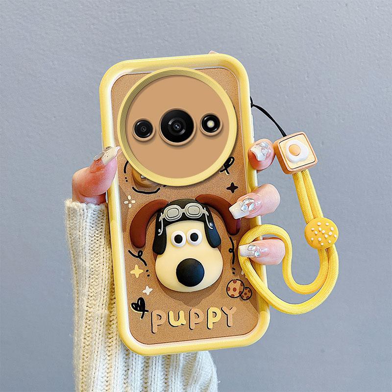 Противоударный чехол KEYSION для Redmi A3 A3X со шнурком, мягкий силиконовый чехол с милой 3D-мультяшной куклой, задняя крышка для телефона Xiaomi POCO C61 for Redmi A3
Противоударный чехол KEYSION для Redmi A3 A3X со шнурком, мягкий силиконовый чехол с милой 3D-мультяшной куклой, задняя крышка для телефона Xiaomi POCO C61 for Redmi A3