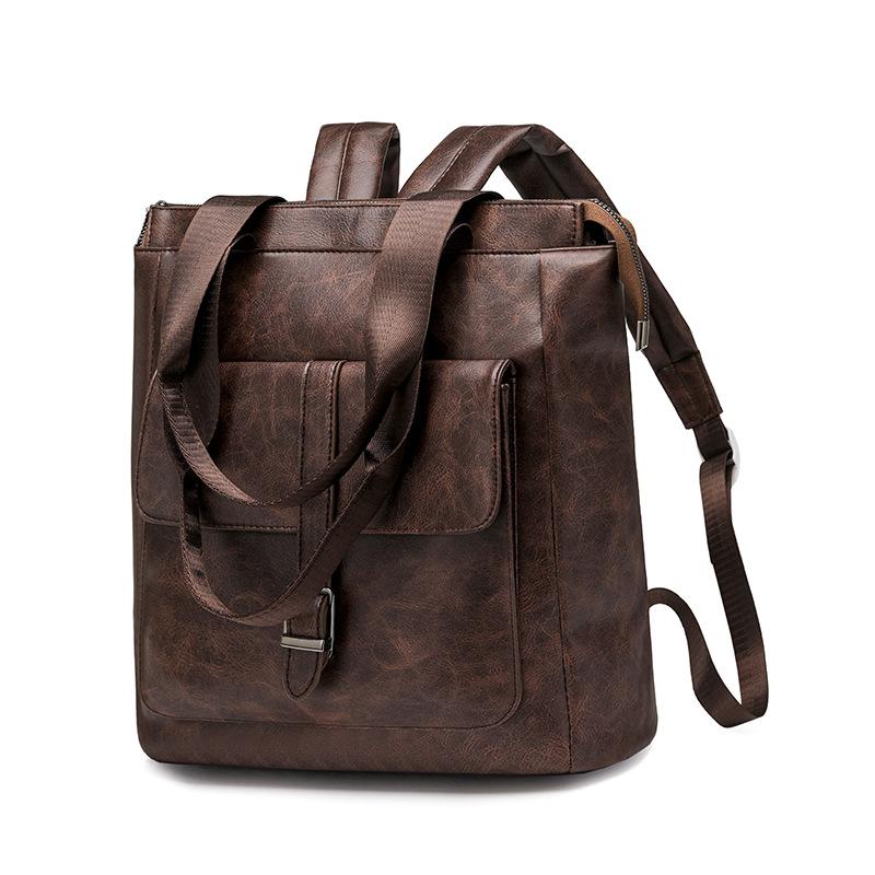 Large Capacity PU Backpack Women s Business Computer Bag Multifunctional Shoulder Bag кавовий
Large Capacity PU Backpack Women s Business Computer Bag Multifunctional Shoulder Bag кавовий