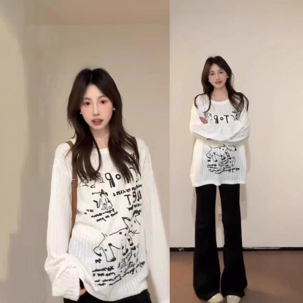 Women s White Puppy Print Long Sleeve Sunscreen Cardigan T-Shirt - Spring/Summer Lightweight Base Layer Trend L
Women s White Puppy Print Long Sleeve Sunscreen Cardigan T-Shirt - Spring/Summer Lightweight Base Layer Trend L