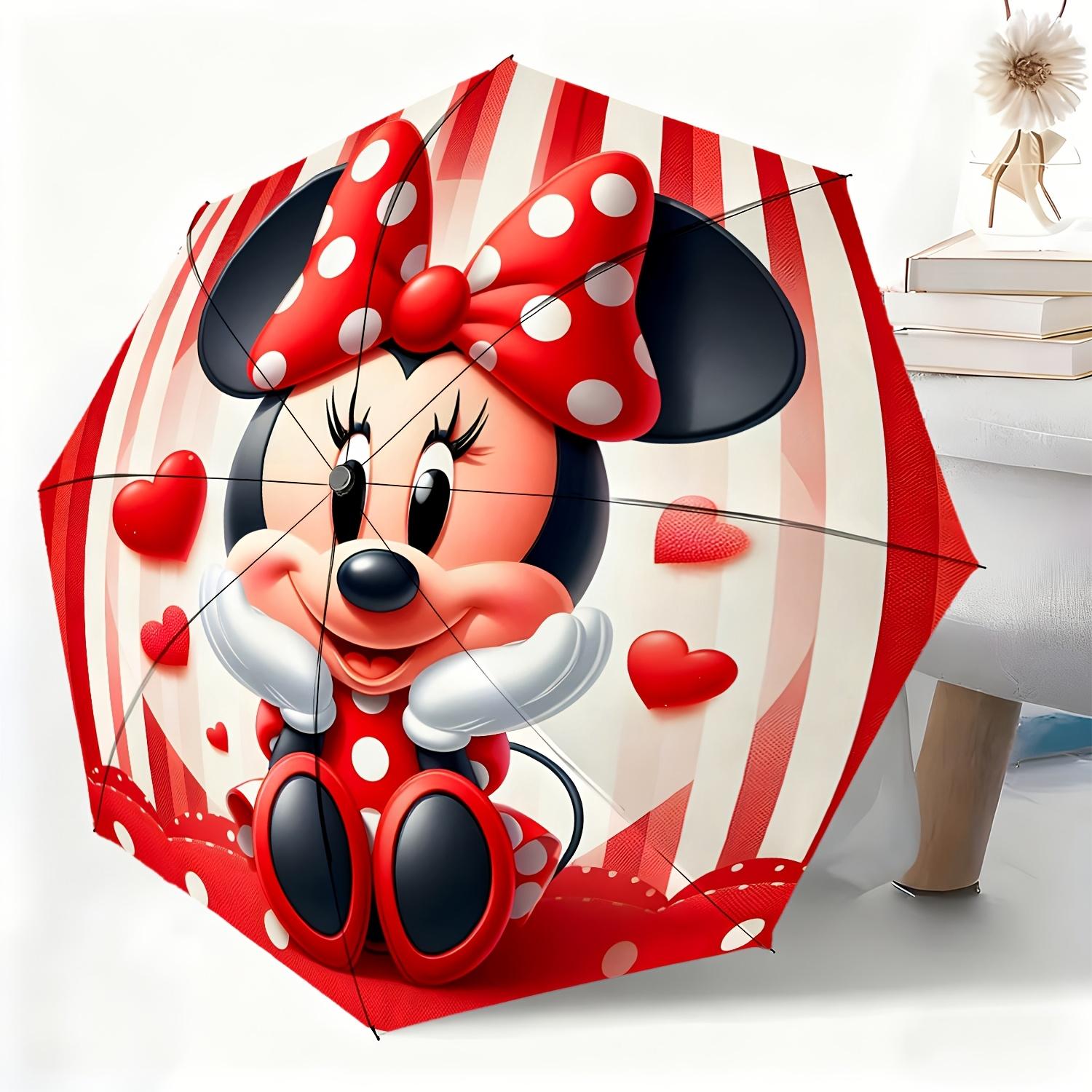 1pc Disney Minnie Mouse Cartoon Print Automatic Umbrella, All-Weather Folding Umbrella for All Occasions, Portable Compact Umb (as the picture,Iron&8K)
1pc Disney Minnie Mouse Cartoon Print Automatic Umbrella, All-Weather Folding Umbrella for All Occasions, Portable Compact Umb (as the picture,Iron&8K)