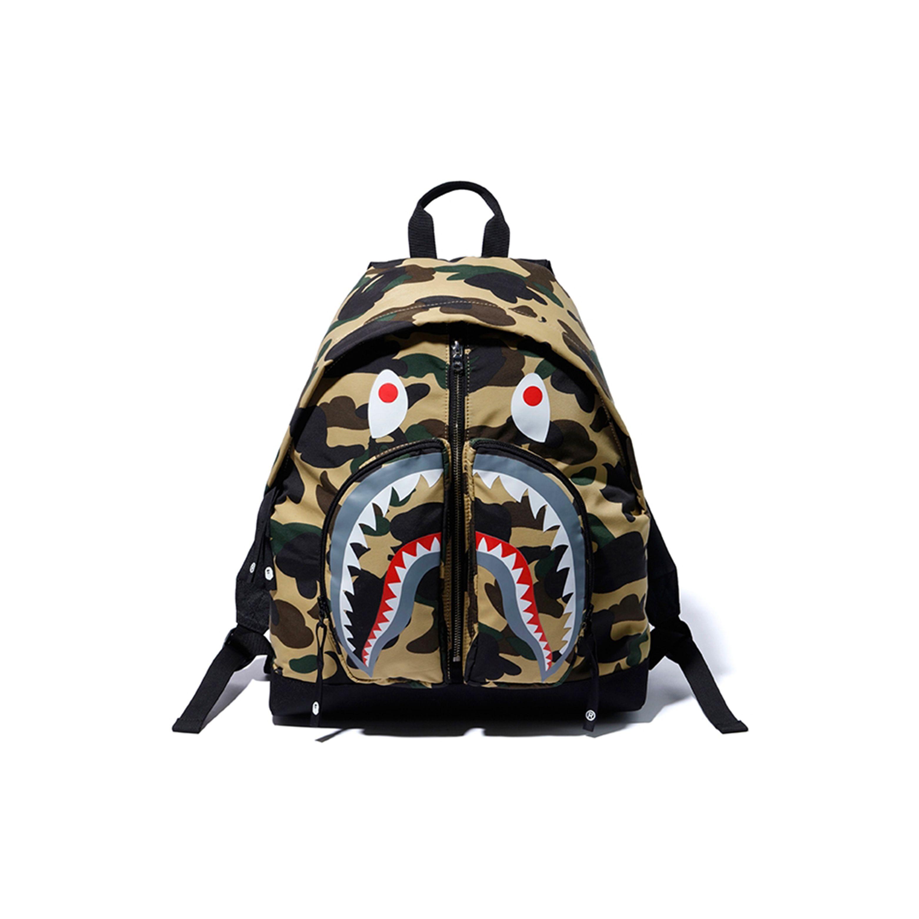 A Bathing Ape Bape Камуфляжний Рюкзак з Принтом Акули на Блискавці Кольоровий Блок Багато Кишень Нейлоновий Рюкзак Унісекс Камуфляжний-Жовтий 182038D Camouflage Yellow
A Bathing Ape Bape Камуфляжний Рюкзак з Принтом Акули на Блискавці Кольоровий Блок Багато Кишень Нейлоновий Рюкзак Унісекс Камуфляжний-Жовтий 182038D Camouflage Yellow