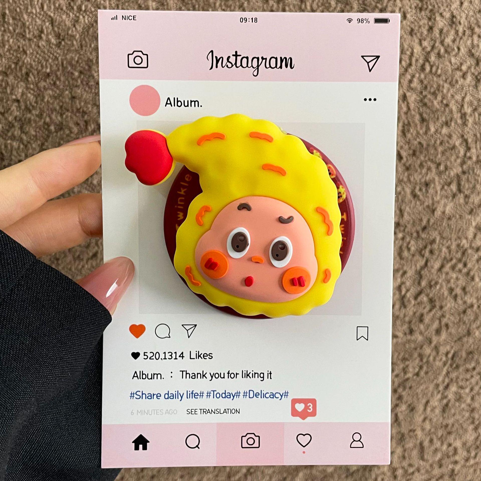 Cute Cartoon Crying Star Doll MagSafe Magnetic Phone Holder for Desktop MagSafe Compatible Magnetic Airbag Phone Holder
Cute Cartoon Crying Star Doll MagSafe Magnetic Phone Holder for Desktop MagSafe Compatible Magnetic Airbag Phone Holder