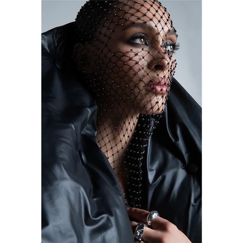Hot-selling European and American Accessories Mesh Sparkling Diamond Fishnet Hat - Trendy for Music Parties One Size білий
Hot-selling European and American Accessories Mesh Sparkling Diamond Fishnet Hat - Trendy for Music Parties One Size білий