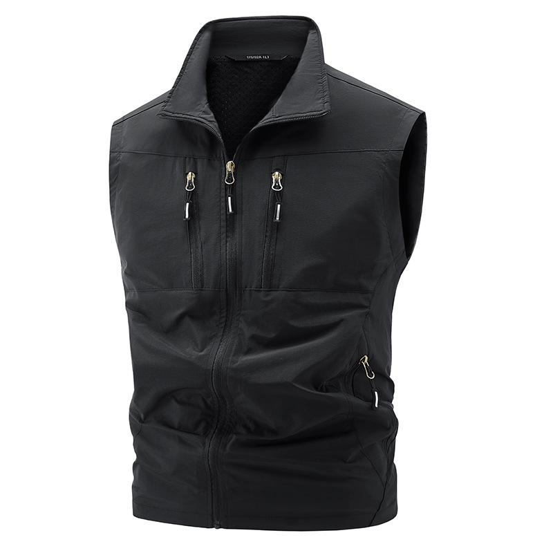 Мужской жилет без рукавов на четыре сезона, для среднего возраста, для активного отдыха, свободного кроя, большого размера 5XL чёрный
Мужской жилет без рукавов на четыре сезона, для среднего возраста, для активного отдыха, свободного кроя, большого размера 5XL чёрный