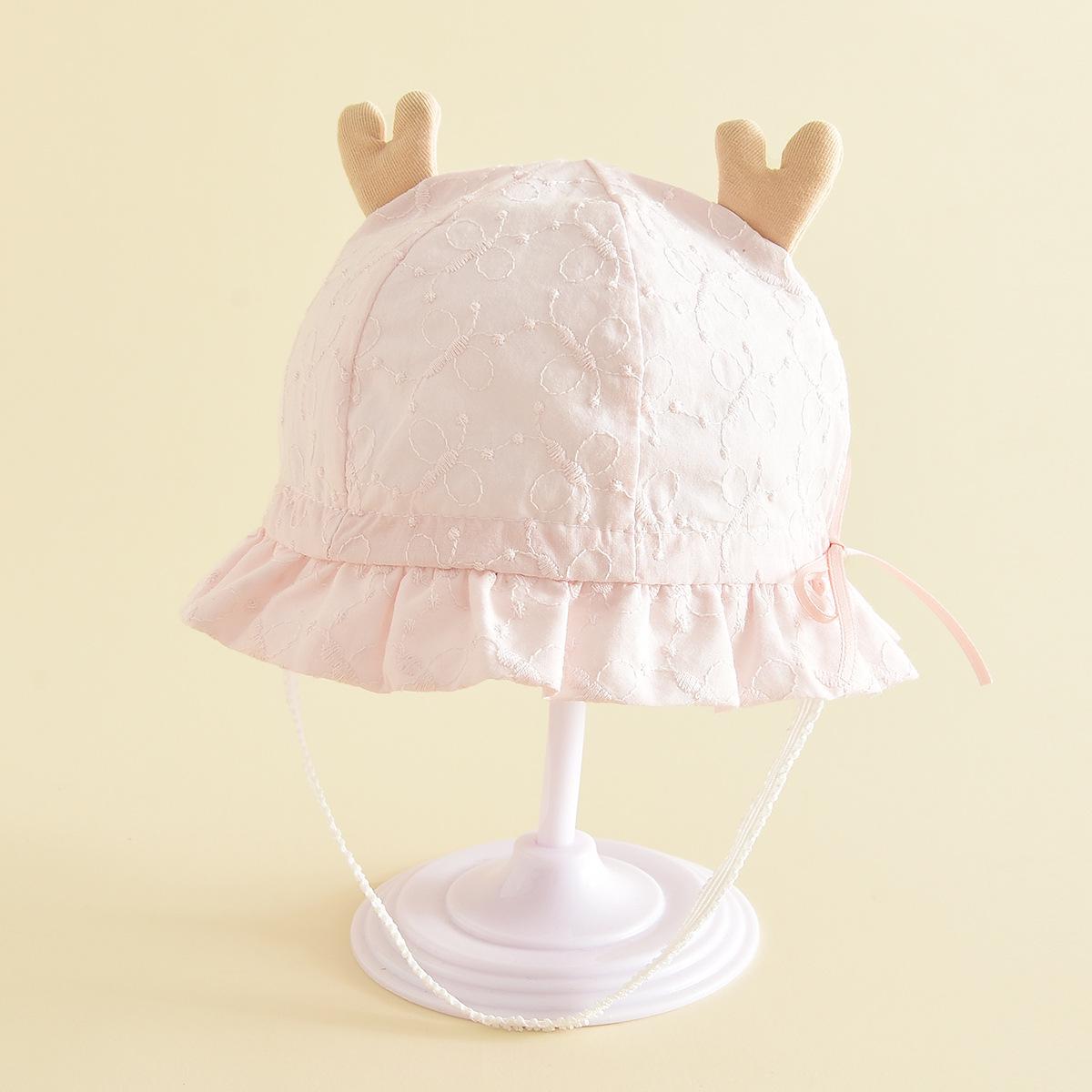 Baby Sun Hat with Deer Antlers - Windproof and Versatile 42-44 cm светло-розовый
Baby Sun Hat with Deer Antlers - Windproof and Versatile 42-44 cm светло-розовый