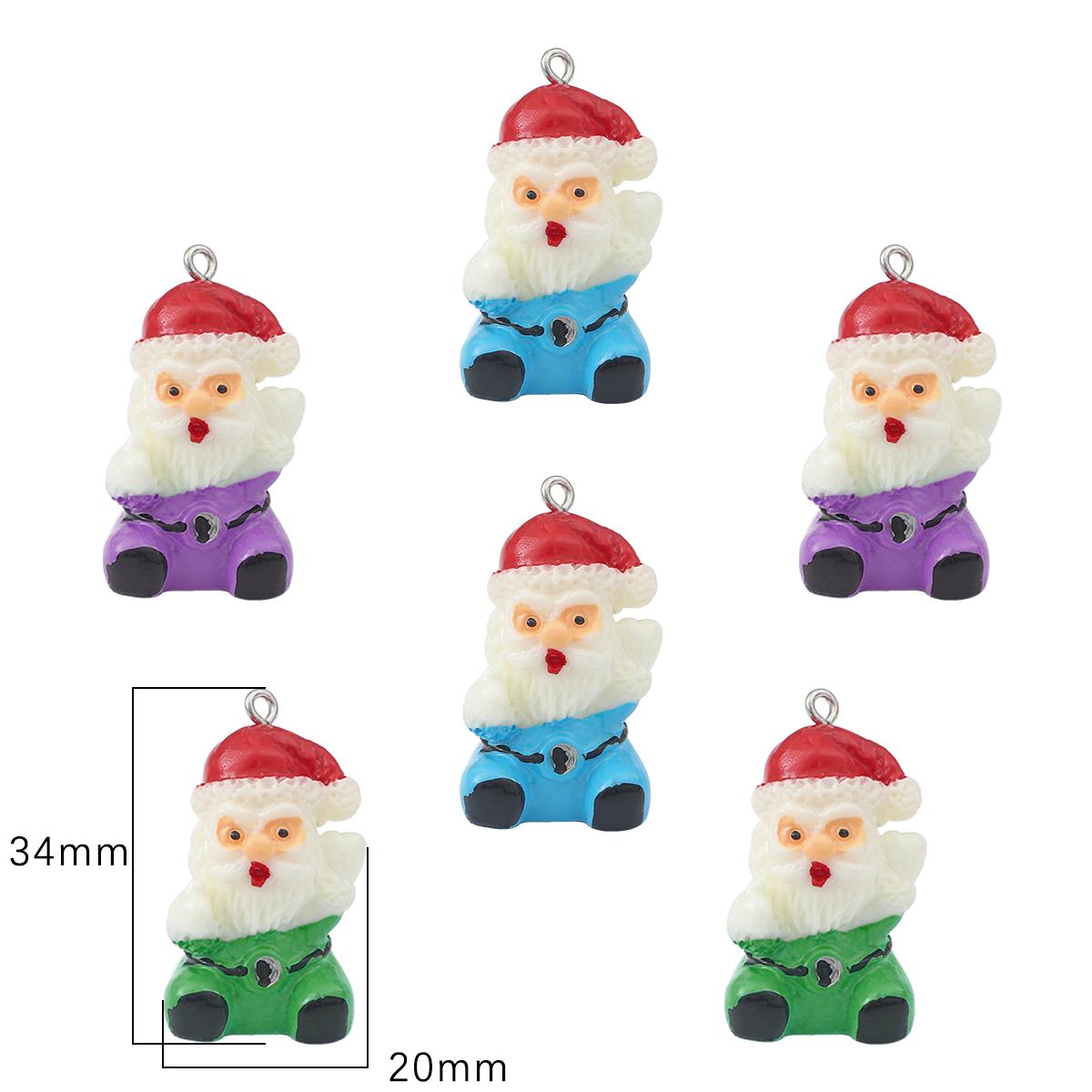 2 шт., подвеска из смолы, рождественские аксессуары для изготовления ювелирных изделий своими руками 20x34mm
2 шт., подвеска из смолы, рождественские аксессуары для изготовления ювелирных изделий своими руками 20x34mm