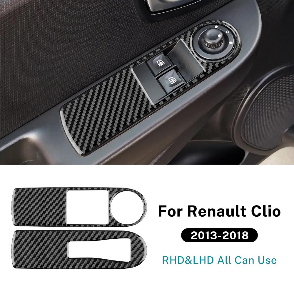 Настоящая мягкая карбоновая наклейка для Renault Clio 4 2013 2014 2015 2016 2017 2018 LHD RHD Автомобиль Кнопка переднего окна Внутренняя внешняя отделка
Настоящая мягкая карбоновая наклейка для Renault Clio 4 2013 2014 2015 2016 2017 2018 LHD RHD Автомобиль Кнопка переднего окна Внутренняя внешняя отделка