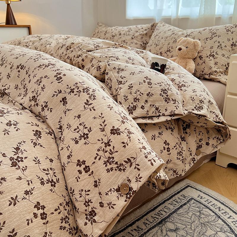 100% Cotton Natural Hemp Four-piece Set - Class A Thick and Luxurious Retro Buttoned Pure Cotton Pillowcase and Bed Sheet Set for The Bed. one pillowcase 48*74cm
100% Cotton Natural Hemp Four-piece Set - Class A Thick and Luxurious Retro Buttoned Pure Cotton Pillowcase and Bed Sheet Set for The Bed. one pillowcase 48*74cm